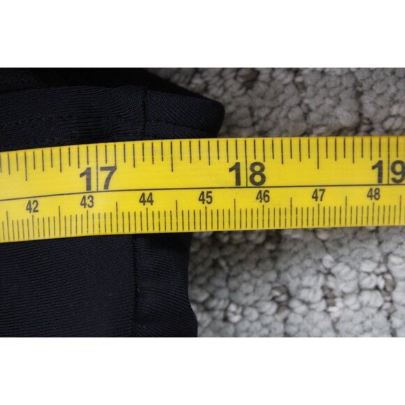 Kate Kasin Swimsuit Womens XL Black V-Neck Irregular Hem Dress & Briefs Camkini - Picture 6 of 7